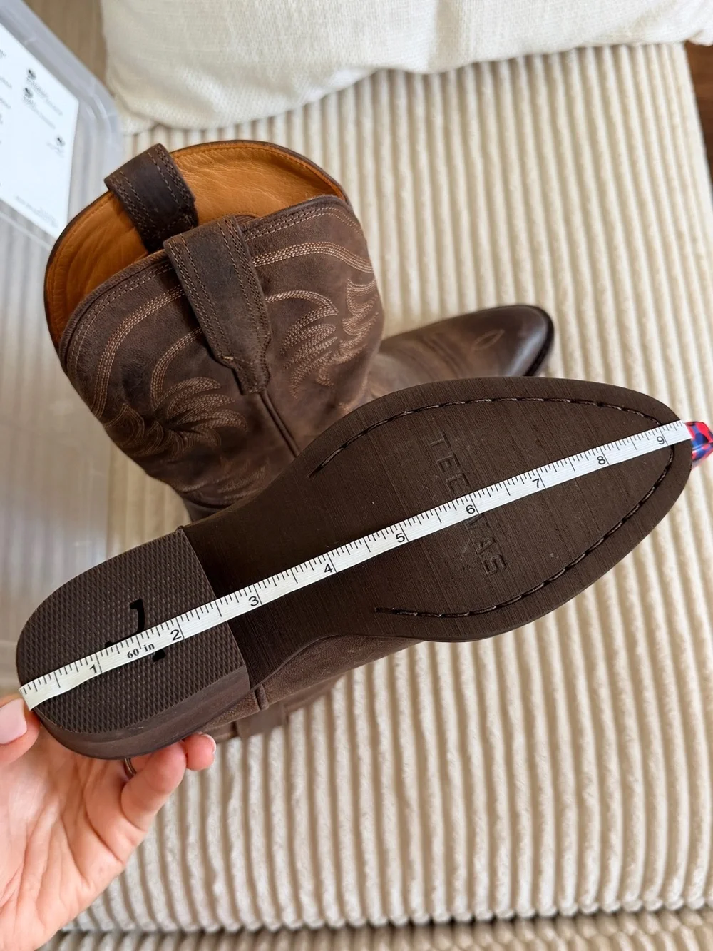 Tecovas Brown Kids' Western cowgirl Boots